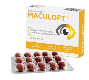 Maculoft 30 kapsułek - Długi termin ważności!