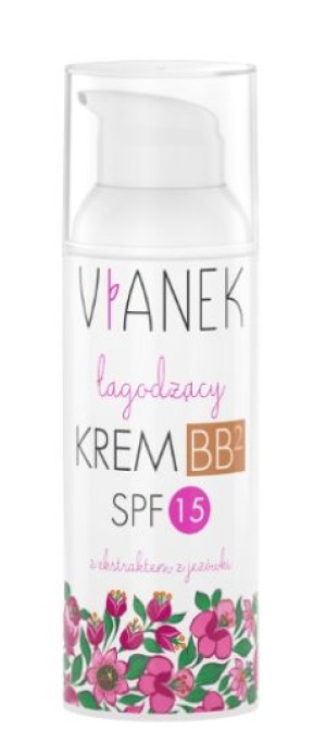 Vianek Łagodzący krem BB SPF 15 50 ml - Długi termin ważności!