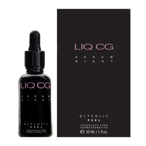 Liq CG Serum Night Glycolic Peel 30 ml - Długi termin ważności!