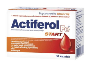 ActiFerol Fe Start, 30 saszetek - Długi termin ważności!