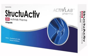 ActivLab Pharma StructuActiv 500, 60 kapsułek - Długi termin ważności!