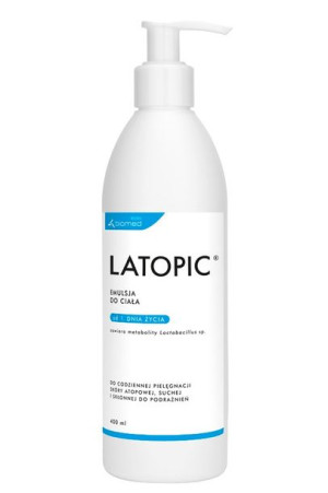 Emulsja do ciała Latopic 400 ml