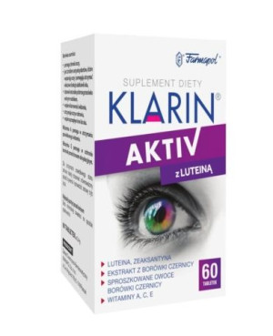 Klarin Aktiv 60 tabletek - Długi termin ważności!