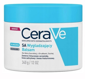 Cerave, Balsam wygładzający, 340g - Długi termin ważności!
