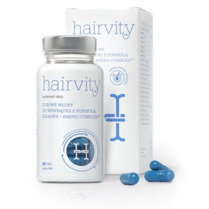 Hairvity, 60 kapsułek - Długi termin ważności!