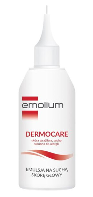 Emolium, emulsja na suchą skórę głowy od 3 lat, 100ml - Długi termin ważnoś