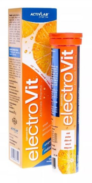 ElectroVit 20 tabletek musujących - Długi termin ważności!