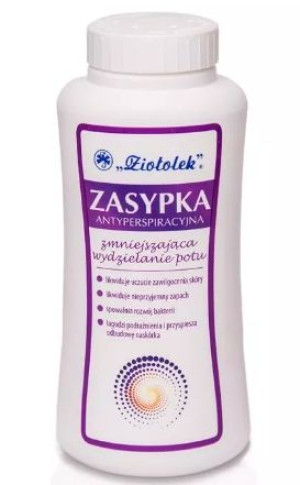 Zasypka Antyperspiracyjna proszek 100 g - Długi termin ważności!