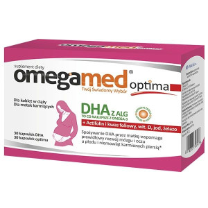 Omegamed Optima 30 tabletek + 30 kapsułek - Długi termin ważności!