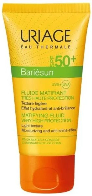 Uriage Bariesun nawilżający fluid matujący SPF50+ 50ml - Długi termin ważno