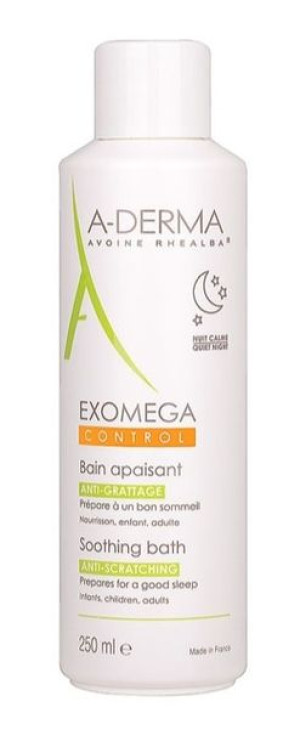 A-derma Exomega Control, Kąpiel kojąca, emulsja, 250 ml - Długi termin ważn