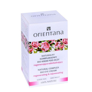 Orientana Krem pod oczy regenerująco-odmładzający 15ml - Długi termin ważno