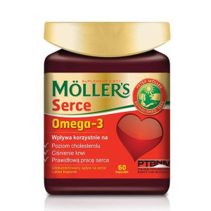 Mollers Serce 60 kapsułek - Długi termin ważności!