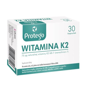 Protego Witamina K2 30 kapsułek - Długi termin ważności!