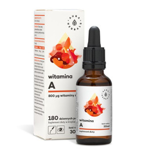 Witamina A Forte krople 30 ml - Długi termin ważności!
