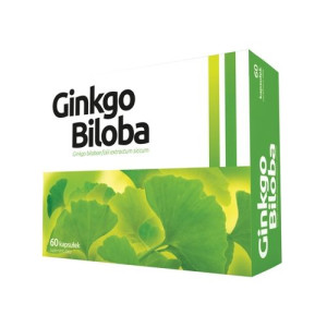 Ginkgo Biloba 60 kapsułek - Długi termin ważności!