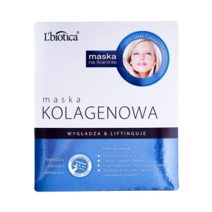 L`Biotica Maska kolagenowa na tkaninie 23 ml - Długi termin ważności!