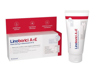 Linoborici krem borny z witaminami A + E 50g