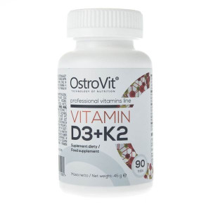 OstroVit Vitamin D3+K2 90 tabletek