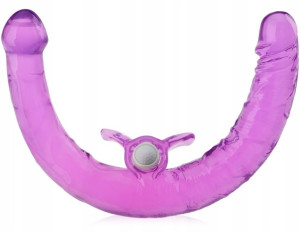 Dwustronne Sex Dildo Penis Lesbijski Z Wibratorem