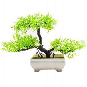 Japońskie Sztuczne Drzewko Bonsai 19cm Prezent