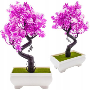Japońskie Sztuczne Drzewko Bonsai 22cm Prezent