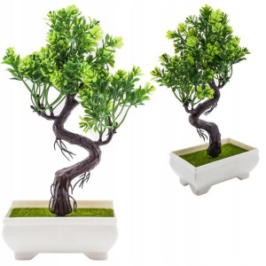 Japońskie Sztuczne Drzewko Bonsai 22cm Prezent