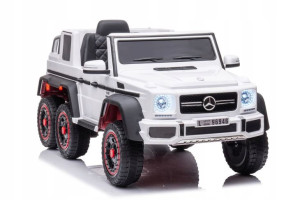 Auto Na Akumulator DLA DZIECI Mercedes G63 Biały