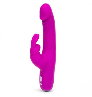 Happy Rabbit Slimline Realistic Rabbit Vibrator Purple