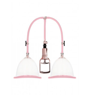 Shots Pumped Breast Pump Set Large Rose Gold
