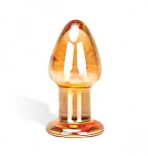 Glas - Over Easy Glass Butt Plug