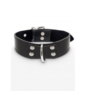 Taboom Elegant D-Ring Collar Black