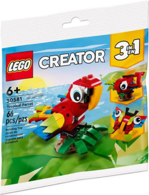 LEGO Creator 30581 Tropikalna papuga 3 w 1