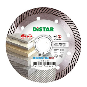 Distar Tarcza Diamentowa Tnąca Gres Master 115x22,23mm