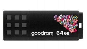 Pendrive Goodram 64GB UME2 czarny spring USB 2.0