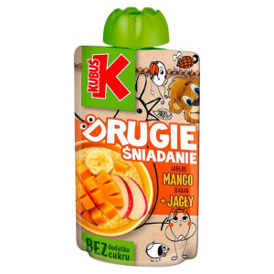 Kubuś Drugie śniadanie Mus jabłko mango banan 100 g