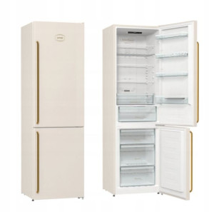 Lodówka Gorenje NRK6202CLI NoFrost Plus Retro Beż