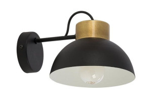 Lampa ścienna, kinkiet TEDI czarny