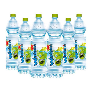 Kubuś Water Napój o smaku jabłka 1,5 l x 6 sztuk