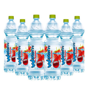 Kubuś Waterrr Napój o smaku truskawki 1,5 l x 6 szt