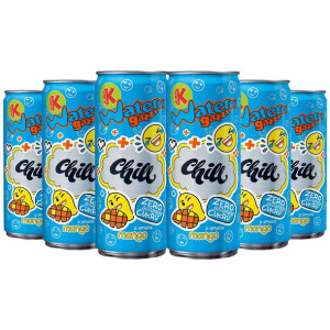 Kubuś Waterrr gazowany o smaku mango 250ml x 6 sztuk
