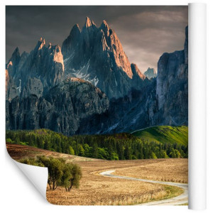 Fototapeta Do Salonu KRAJOBRAZ Góry Niebo Przyroda Polana 180cm x 120cm