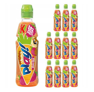 Kubuś Play! Napój z malina jabłko 400 ml x 12 szt