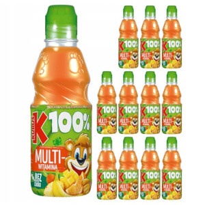 Kubuś 100% Sok multiwitamina 300 ml x 12 sztuk