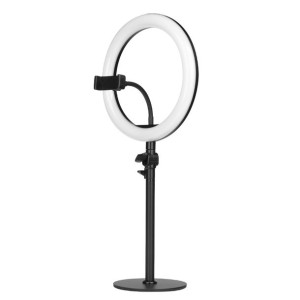 Lampa Pierścieniowa Ring Light 10"" 8w Led Czarna