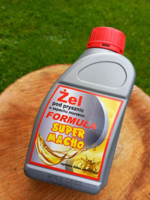 Żel na prezent. Formuła SUPER MACHO ! Na prezent.