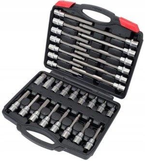 Yato Klucze Trzpieniowe 1/2'' Hex Zestaw 30 Szt.
