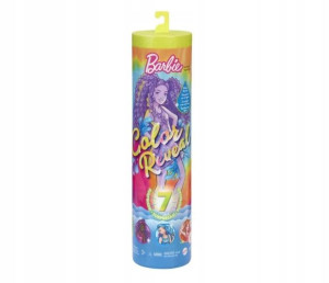 Barbie Color Reveal Neon Kolorowa Niespodzianka