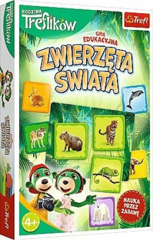 Trefl Rodzina Treflików Zwierzęta świata 02337
