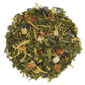 Herbata Zielona Sencha - Lady Diana 100 g - owocowy aromat